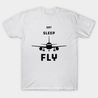 Pilot - Eat Sleep Fly T-Shirt
